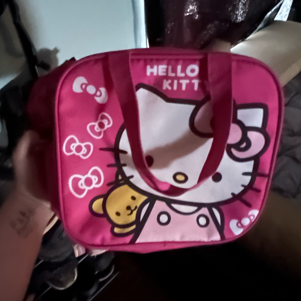 Pink Hello Kitty Cosmetic Bag